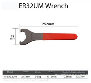 ماكينة نقش من النوع A ، M ، O من نوع TEBAK ER32 ، ماكينة نقش C32 CNC C42E cinding - Product Image 2