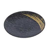 Assiettes en mélamine Assiettes à dîner Vaisselle à fond plat Plats pour usage quotidien intérieur extérieur Résistant au lave-vaisselle Résistant à la casse