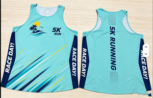 Camiseta Deportiva de Secado Rápido Personalizada para Carreras de 5K, Maratón, Chaleco Deportivo sin Mangas, Ligero, Transpirable, 100% Poliéster - Product Image 5