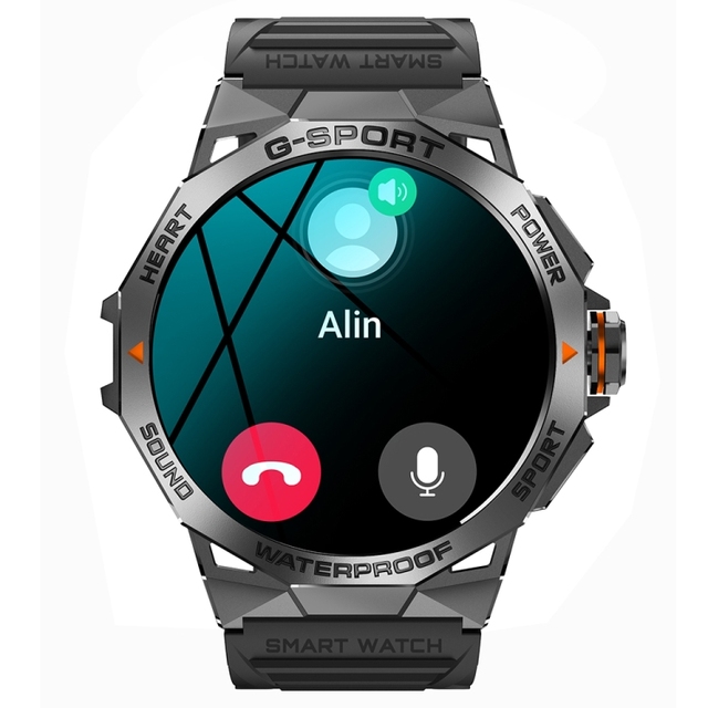 Top Seller 1.43 Inch K62 Waterproof Call Weather Music Smart Sports Watch, With Standby Time: About 30 Days