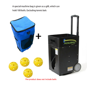 Máy tập đánh bóng pickleball điều khiển từ xa với hệ thống trả bóng bằng polyester và lưới, máy ném bóng nhỏ - Product Image 2