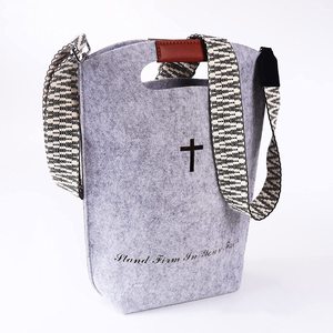 Sacoche de transport personnalisée Fourre-tout en feutre pour femmes et hommes <span class=keywords><strong>Bandoulière</strong></span> de collocation - Product Image 2