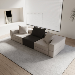 Canapé modulable <span class=keywords><strong>convertible</strong></span> et extensible à compression sous vide - Idéal pour appartement - Canapé modulaire pour salon et maison - Product Image 5