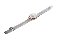 Correa de reloj milanesa de 14mm al por mayor correa de reloj personalizada OEM con patrón en relieve de acero inoxidable 316L para Samsung Huawei Xiaomi