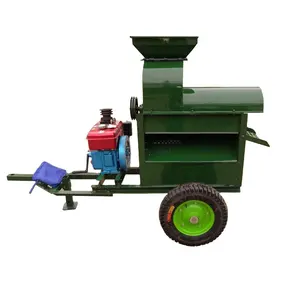 5TYM-650 Corn thresher movable electric motor diesel engine gasoline engine maize thresher corn sheller price