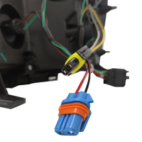 USA Typ Schwarz Gehäuses chein werfer für GMC SIERRA W/LED DRL 2007-2013 Neuzustand Modell Silverado