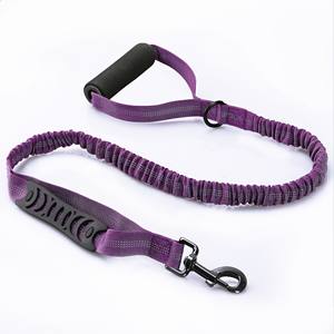 Correas elásticas antichoque para perros, correas de entrenamiento para caminar para mascotas, arnés de Collar de correa retráctil para perros manos libres de lujo - Product Image 6