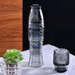 Ensemble de 4 verres à eau en forme de poisson Koi - Product Image 2