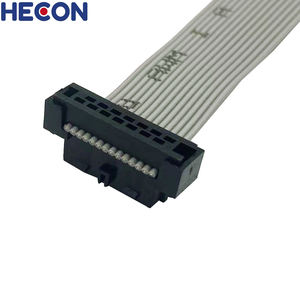 สายเคเบิล IDC แบบแบน สีเทา ขนาด 2.0 มม. มาตรฐาน UL2651  6 8 10 14 16 20 24 36 50 พิน - Product Image 4