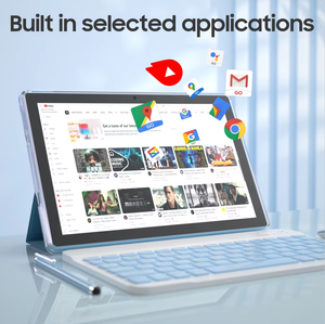 Tableta 2 en 1 de 10.1 Pulgadas con Carcasa Metálica, 4 GB de RAM, 128 GB de ROM, para Negocios, Oficina y Estudiantes, con Teclado y Ratón - Product Image 4