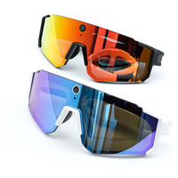 Lunettes de soleil DV avec écouteurs sans fil, enregistrement vidéo et photo, haut-parleur Bluetooth, assistant vocal, 4 Go, V06, caméra sportive intelligente