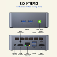 GMKtec Nucbox M3 Nuc Pc Mini PC Intel Core Win11 16GB RAM 1TB SSD Computadora de juegos de escritorio Barebone Windows 11