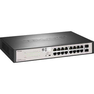 Commutateur intelligent <span class=keywords><strong>PoE</strong></span>+ Gigabit 16 ports <span class=keywords><strong>TP</strong></span>-<span class=keywords><strong>Link</strong></span> TL-SG2218PE 250W Budget, 2x SFP Uplink, gestion à distance L2 VLAN/QoS/Cloud - Product Image 4
