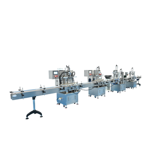 Ligne de production complète 4 têtes à ions négatifs pour le lavage, le remplissage par aspiration, le capsulage automatique et le capsulage de manchons intérieurs pour produits parfumés - Product Image 4