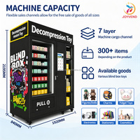 JOYVEND OEM ODM Distributeur automatique de collection avec paiement sans espèces, SDK, forme personnalisée, jouets anti-stress, machine à cadeaux mystère