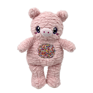 Jopark ODM EN71 Peluches arc-en-ciel en mousse de Offre Spéciale de haute qualité, jouets en peluche Kawaii, cochon rose, jouets en peluche en coton PP - Product Image 2