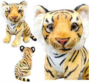 Giocattoli di <span class=keywords><strong>peluche</strong></span> tigre personalizzati morbidi e riempibili serie di <span class=keywords><strong>peluche</strong></span> con materiali diversi - Product Image 4