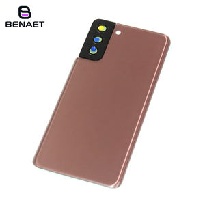 Ingrosso Cover posteriore in vetro posteriore per <span class=keywords><strong>Samsung</strong></span> <span class=keywords><strong>Galaxy</strong></span> <span class=keywords><strong>S21</strong></span> + S21Plus custodia posteriore del telefono con cornice dell'obiettivo della fotocamera - Product Image 4