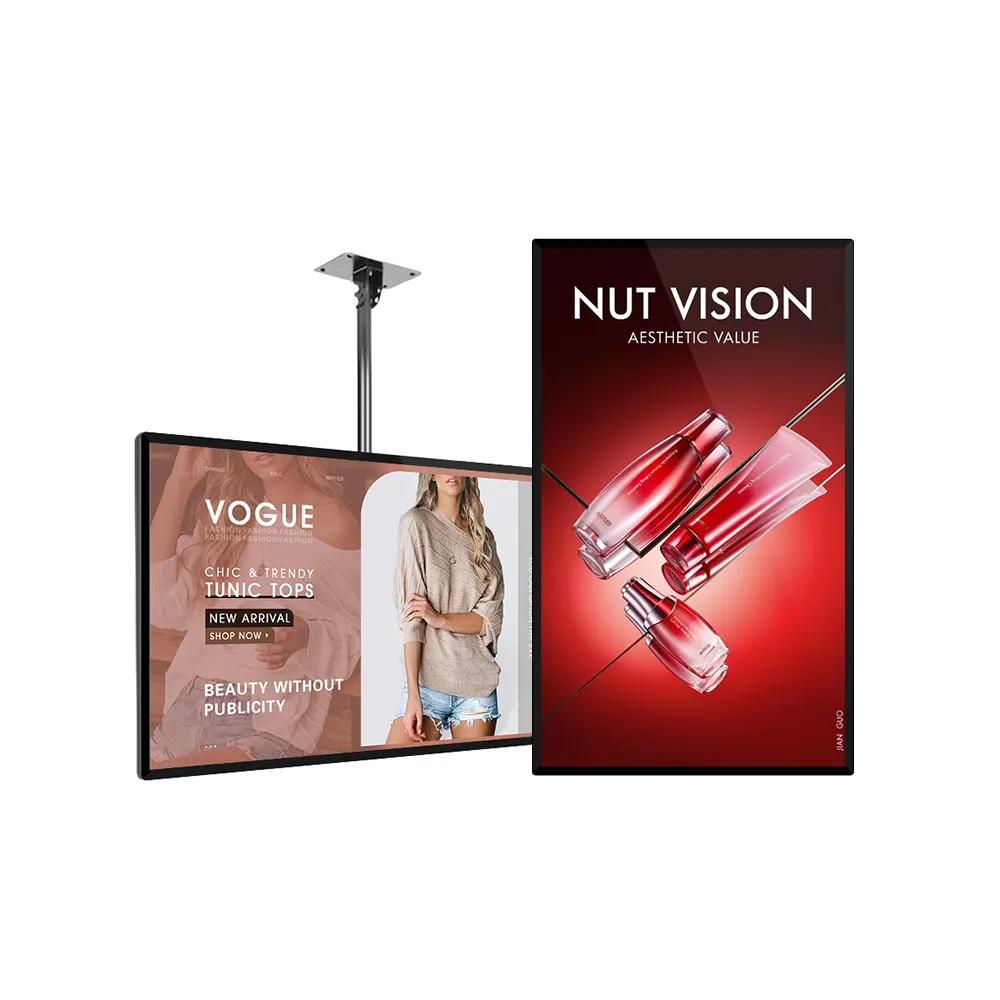 AMV 55 inch trong nhà P4 bức tường video dễ dàng cài đặt ngoài trời LED hiển thị kỹ thuật số biển