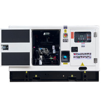 Groupe électrogène diesel silencieux YUCHAI 25 kW 30 kVA, moteur insonorisé refroidi par eau, ATS de haute qualité pour les centres de données de Guangzhou