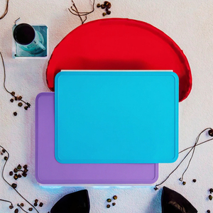 Style personnalisé tapis de table en silicone écologique résistant à la chaleur sans BPA napperons lavables sous-verres coloré moderne imprimé design - Product Image 2