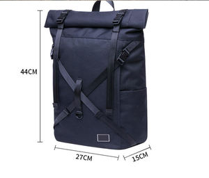 Sac à dos à rabat personnalisé tendance 2025, matériau imperméable, sac à dos de jour pour hommes d'affaires, sac à dos de voyage pour ordinateur portable - Product Image 6
