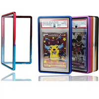 Porte-cartes en métal avec protection UV et cadre magnétique pour les plaques PPSA BGS CGC pour TCG MTG