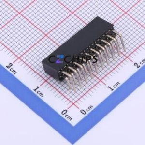 PM200-2-10-W-4.3 Pin Socket Bent Lead Through Hole,P=2mm Connector ( Jack Structure: 2x10P )( Pitch: 2mm )( Row Spacing: 2mm ) - Product Image 2
