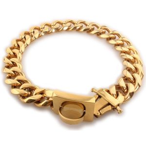 Qbellpet <strong>2026</strong> New 19mm New Six Sides <strong>Pet</strong> Dog <strong>Collar</strong> 316L Stainless Steel Chain Dog Chain Dog <strong>Collar</strong> Chain - Product Image 2