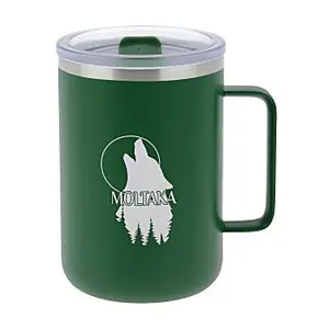 Neues Design Cross land Vacuum Camp Mug - 15 oz. - Laser gravur