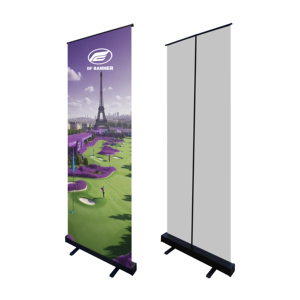 <span class=keywords><strong>Kakemono</strong></span> Écran CMYK Affichage Numérique 85cm*200cm Diamant Noir Publicité Promotion Bannière Enroulable avec Impression - Product Image 1