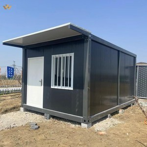Casa Container di Lusso Prefabbricata in <span class=keywords><strong>Acciaio</strong></span> da 20 Piedi, Tetto Portatile e Mobile per Ufficio/Alloggio con Camera da Letto e Soggiorno - Product Image 3