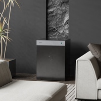 Caja fuerte de huellas dactilares con cerradura electrónica digital Caja fuerte de acero sólido Oficina Hogar Hotel Negocios Caja fuerte antirrobo