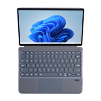 Nouvelle couverture en cuir magnétique avec rétro-éclairage LED pour Microsoft Surface Pro 8/9/X clavier sans fil tablette Standard Touchpad caractéristiques