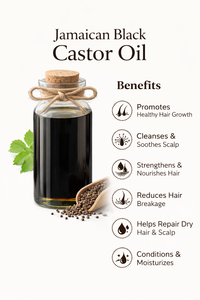 Jamaican Black Castor Oil Natural Carrier Oil for Hair Growth Skin <b>Care</b> Eyelash <b>Beard</b> <b>Care</b> Bulk Supply - Product Image 2