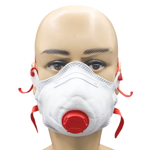 Masker <span class=keywords><strong>Respirator</strong></span> Anti Debu <span class=keywords><strong>FFP3</strong></span> CE Valve 10Pcs Masker Filter Debu <span class=keywords><strong>FFP3</strong></span> Sekali Pakai Tali Pengikat Dapat Disesuaikan Penutup Hidung Penuh Tambang Batubara - Product Image 4