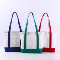 Sac fourre-tout personnalisable en toile de coton réutilisable et durable, imprimé par transfert à chaud, couleur unie, bandoulière, design personnalisé
