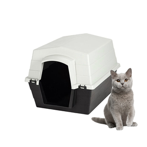 현대 방수 플라스틱 대형 애완 동물 대형 개 케이지 중국 표준 사용자 정의 플라스틱 돔 개 하우스 - Product Image 6