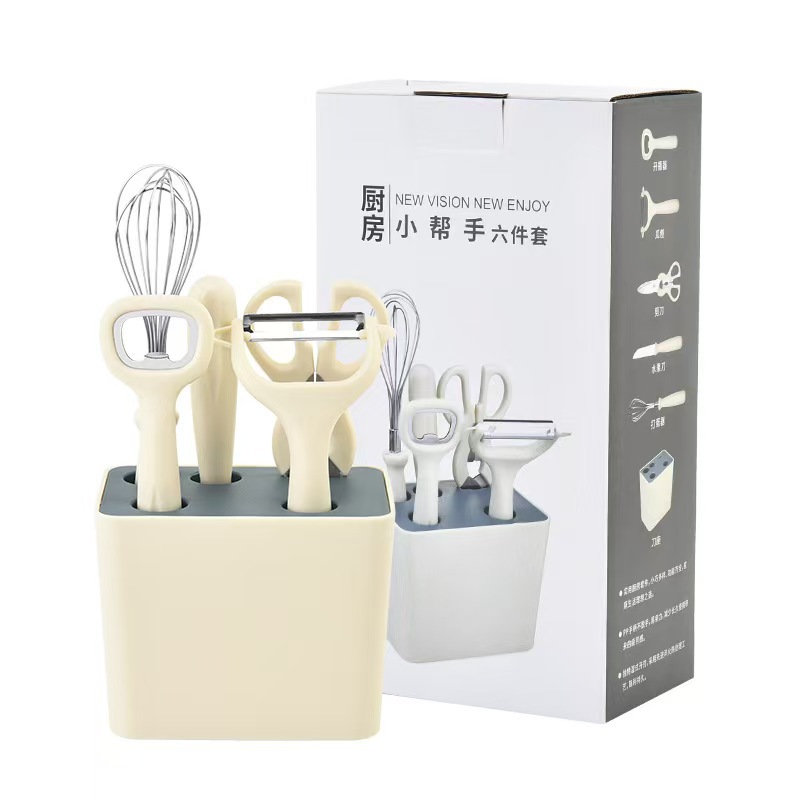 Set da cucina da 6 pezzi in stile ins