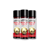 Waterproof gold spray paint for metal With Moisturizing Effect 