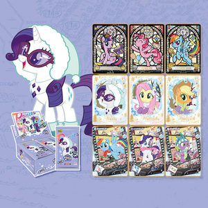 Caja Sorpresa de Animación KAYOU, La Amistad Es Mágica, Princesa Eterna, My Little Ponys, Paquete de Sombra Divertido, Tarjeta Coleccionable de Anime Redonda Seis - Product Image 3