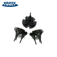 Diaphragmes en caoutchouc silicone EPDM personnalisés pour micro-pompe à air, plaque de valve miniature à 3 chambres pour équipement médical