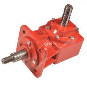 540 rpm pto gearbox pto protector Gleason Gear ad angolo retto per trattore falciatrice a flagelli rotanti