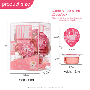 ONE 15ml*20 Nouvelle Formule Haleine Fraîche Rafraîchissement Instantané Menthe Non Irritante Sans Sucre Sachet de Poche Gélule en Pot Gelée Bain de Bouche - Product Image 5