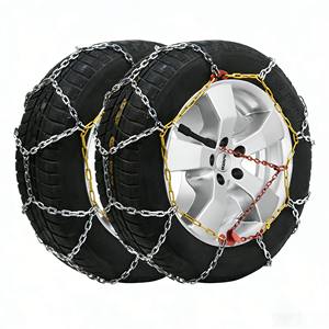 Chaînes à neige universelles pour pneus de voiture de haute qualité 4WD <span class=keywords><strong>KB</strong></span> 16 mm en acier au carbone, chaînes à pneus antidérapantes en acier allié pour la neige - Product Image 3