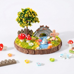 Escena de Bosque de Cuentos de Hadas Creativa para Manualidades, Micropaisaje Hecho a Mano, Adornos de Resina para Escritorio, Escenografía en Miniatura - Product Image 5