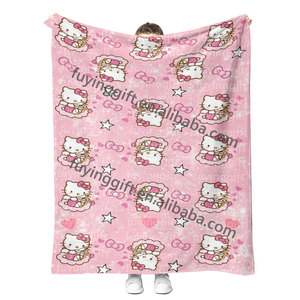 3000 + Thiết Kế Phim Hoạt Hình Nhân Vật KT Mèo Động Vật Bé Chăn Khuyến Mại Kinh Doanh Quà Tặng Tùy Chỉnh Thăng Hoa In Ném Chăn - Product Image 1