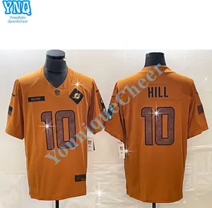 Uniforme deportivo de fútbol americano, camiseta de hockey sobre hielo personalizada Dolphins, camiseta de fútbol NFL de alta calidad