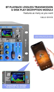 Mezclador profesional de 12 canales integrado Montado en Rack con consola de audio analógica con efecto, mezclador de 12 canales, 1, 2 unidades - Product Image 4