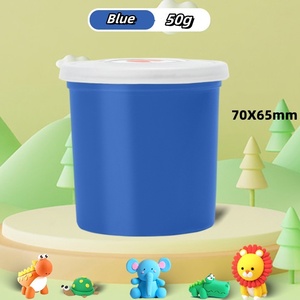Pâte à modeler éducative pour enfants en gros, super légère, auto-durcissante, en couleurs, plastique souple, emballage cadeau pour enfants - Product Image 2
